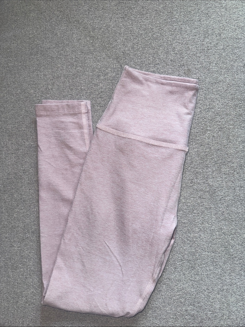 Beyond Yoga High-Waist Caught in the Midi Leggings in Dusty Pink